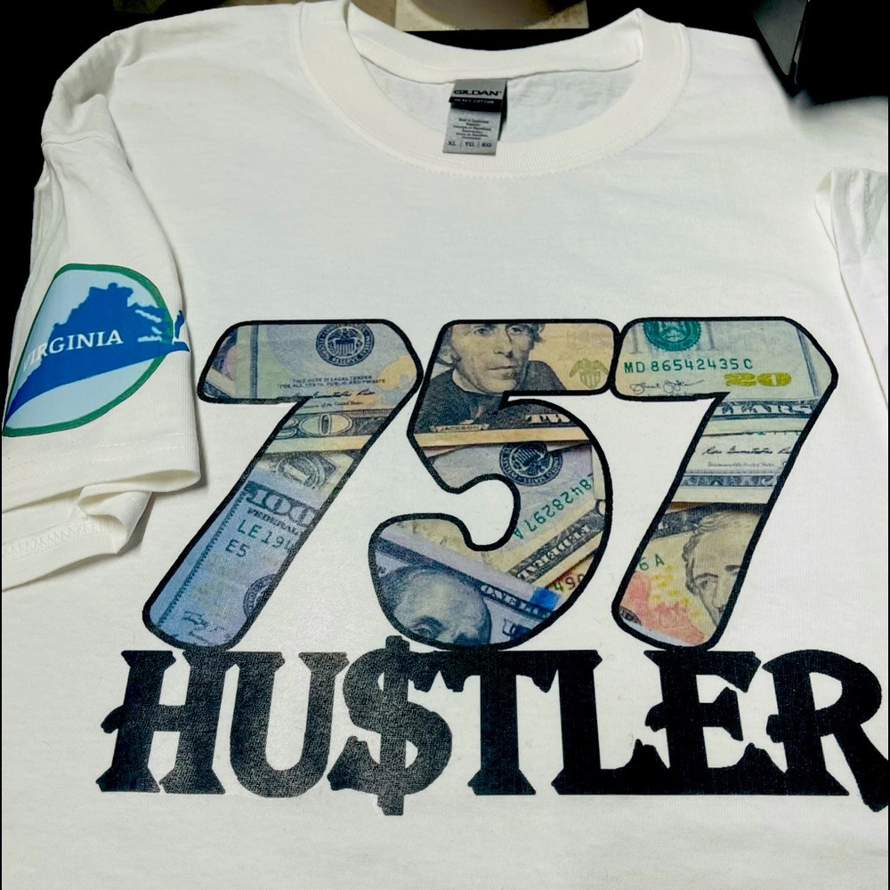 COPY - xclusive VA 757 hustler tee